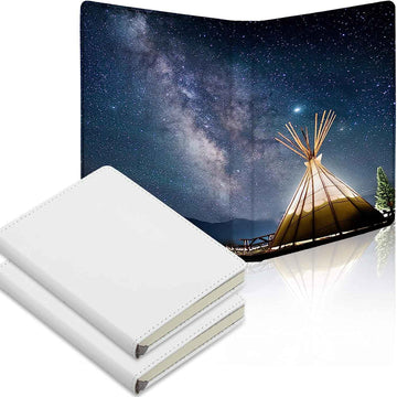 Sublimation Journal Blank Notebooks A6 190 Pages White (2 Pack) - TTpen