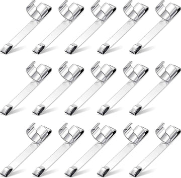 Metal Pencil Clips Slide on Pocket Epoxy Pen Clips Snap In 20 Pack - TTpen