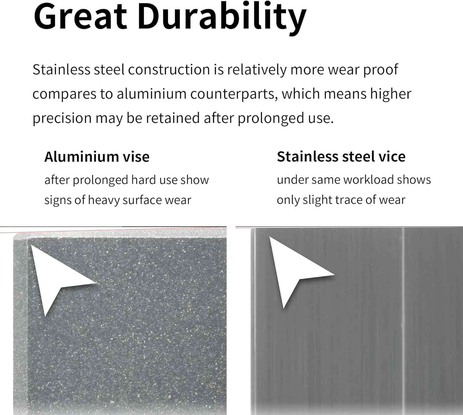 DSPIAE Stainless Steel Precision Mini Vise Grip Width 0.88inch - 0.22inch (AT-MV) - TTpen