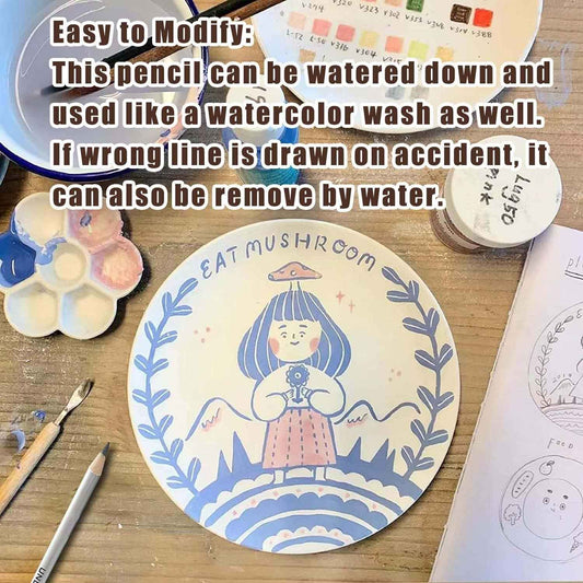 2pcs Black Underglaze Pencils for Pottery - TTpen