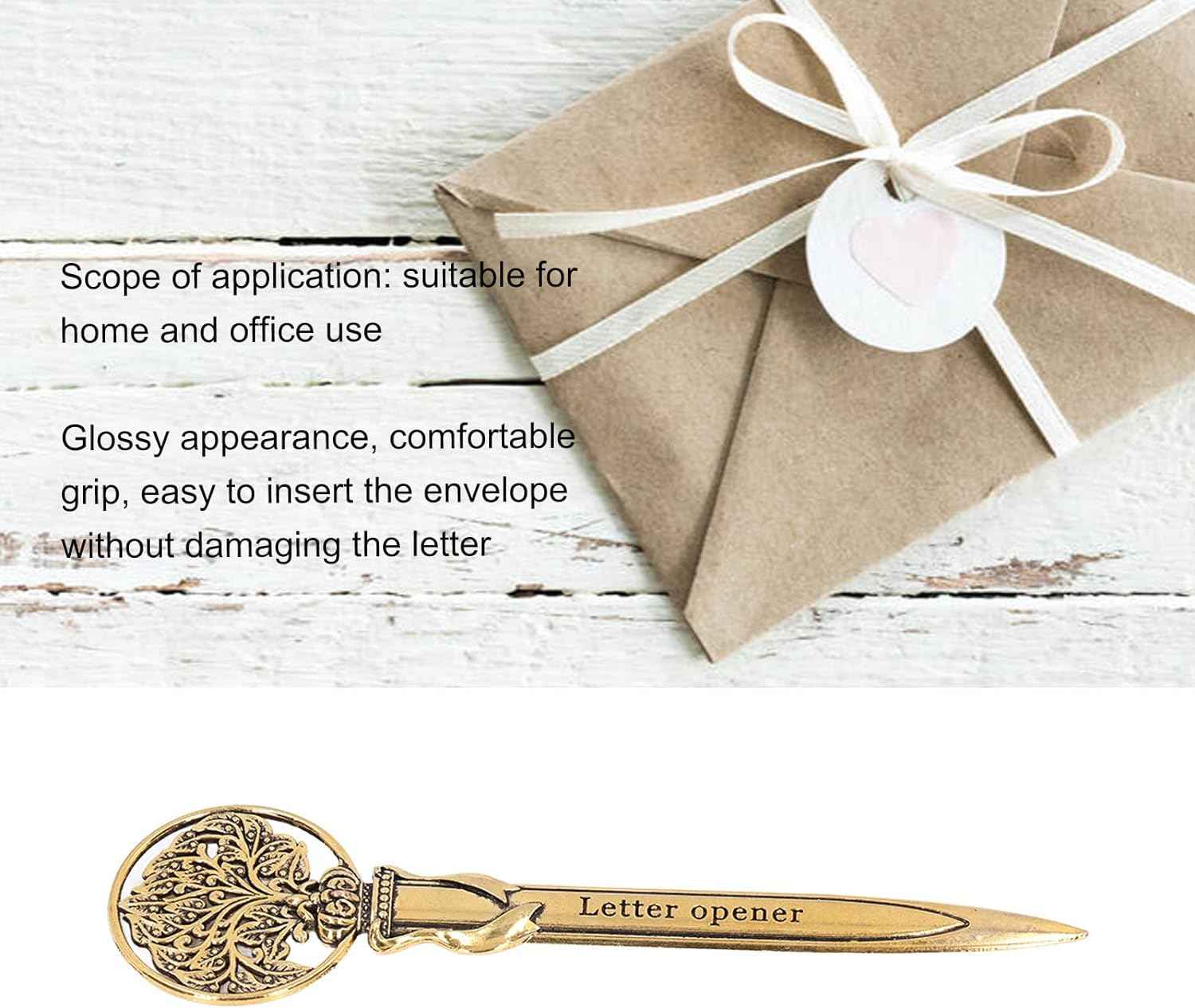 3pcs Retro Letter Opener Knife Compact Portable Envelope Slitter - TTpen