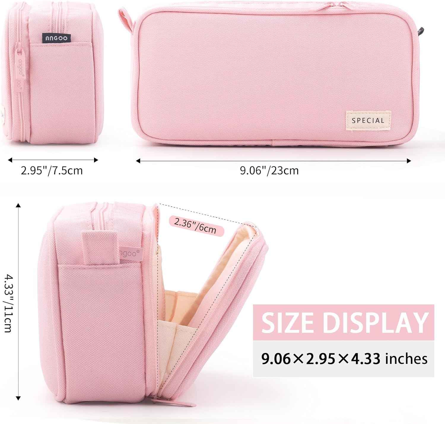 Large Capacity Pencil Case Organizer Pen Marker Holder - TTpen