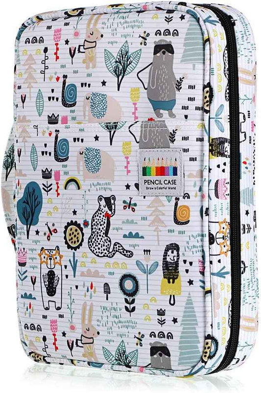 Portable Colored Pencil Case - Holds 166 Pencils or 112 Gel Pens - TTpen