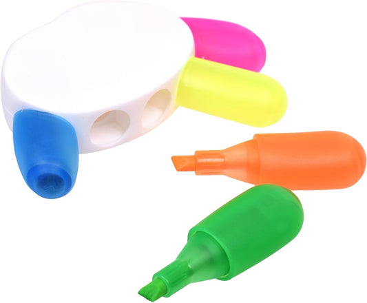 2pcs Finger Shape Highlighter Fluorescent Watercolor Pens