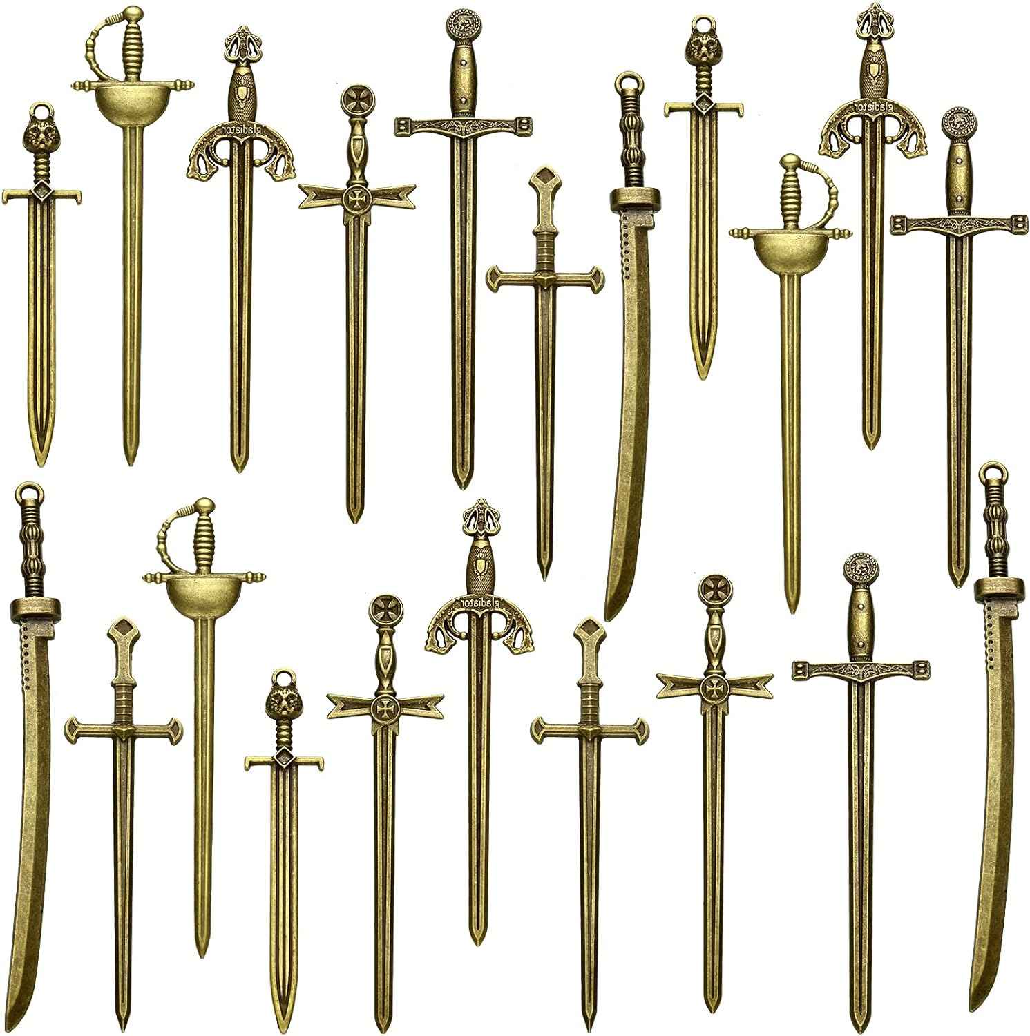 Antique Swords Knife Bookmarks 21 Pack - TTpen
