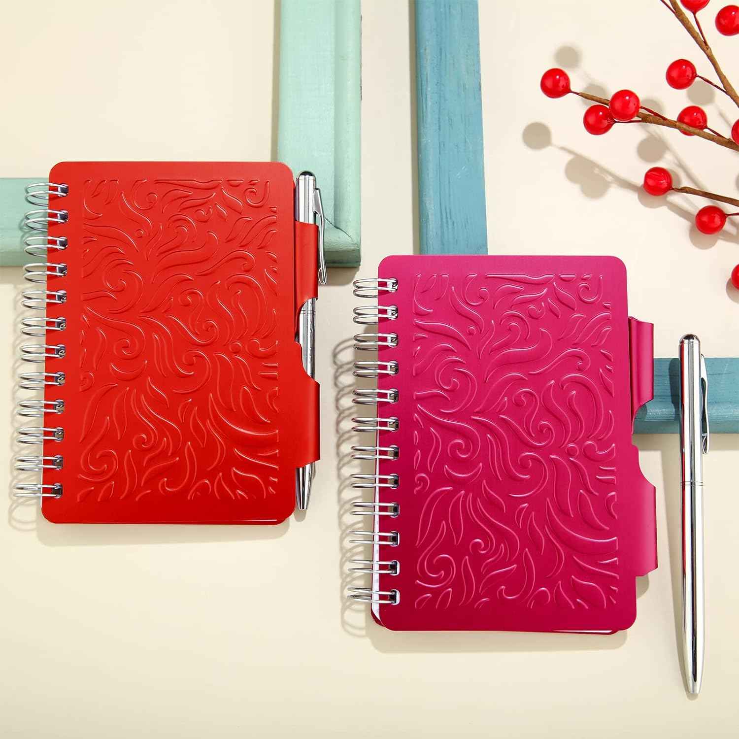 2Pcs Protable Notebook Elegant Mandala Password Book Keeper with Pen - TTpen