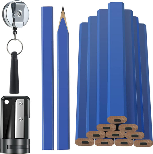14Pcs Carpenter Pencils for Woodworking Marking Tool