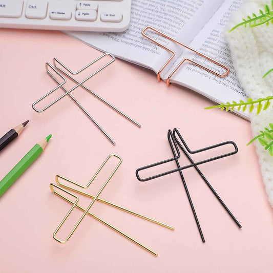 Music Book Metal Clip Book Page Holder for Reading 4 Colors - TTpen