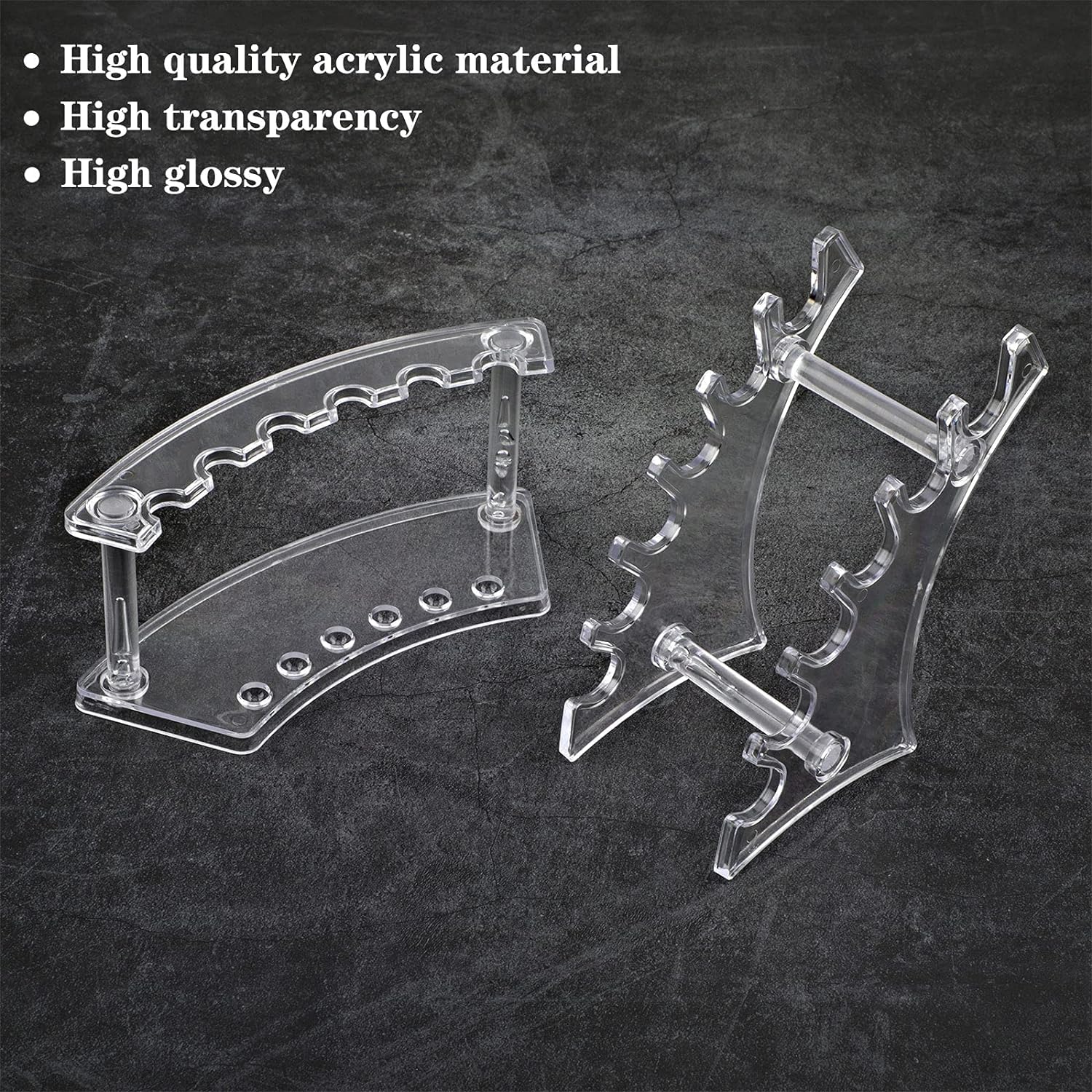 4PCS Acrylic Pen Holders Display Stand