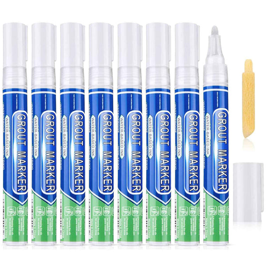 Grout Wall Repair Pen Tile Paint Markers for Bathrooms Kitchen - TTpen