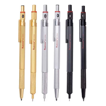 RedCircle Metal Mechanical Drafting Pencil 0.5 0.7 0.9 2.0mm full range