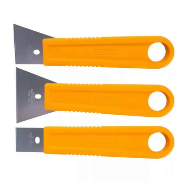 OLFA Multi-Purpose Razor Scraper Stainless Steel L M S 3 Pack