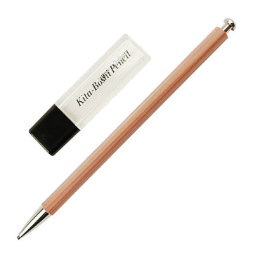 Kita-Boshi Otona No Enpitsu 2mm Mechanical Pencil with Sharpener — Wood variant
