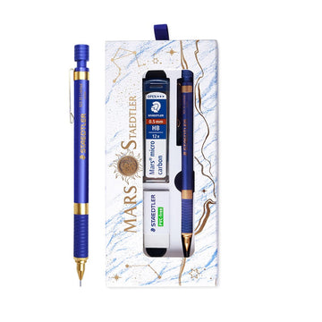 Staedtler 925 35 Limited Edition Mechanical Pencil 0.5mm in Blue and Brown