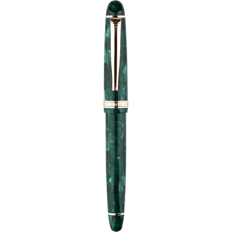 Majohn S3 Fountain Pen Celluloid,Iridium Fine Nib Gold Plated