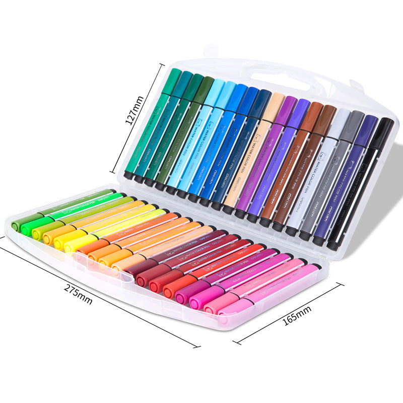 DELI 36 Colors Washable Marker Set for Kids