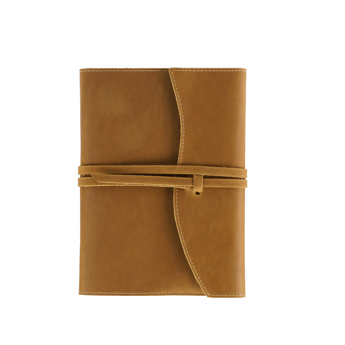 Leather Notebook Cover Vintage Refillable Journal Sleeve A5 / A6 Brown