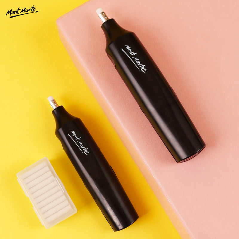 Mont Marte Electric Eraser with 30 Eraser Refills