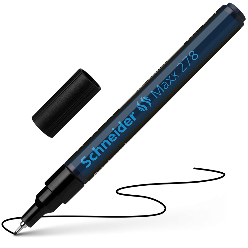 Schneider Maxx 278 Maalaus- ja Koristelukynät Hieno Kärki 0.8mm