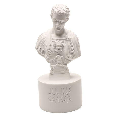 Ides of March Pencil Holder,Julius Caesar Bust Statue Pen Holder