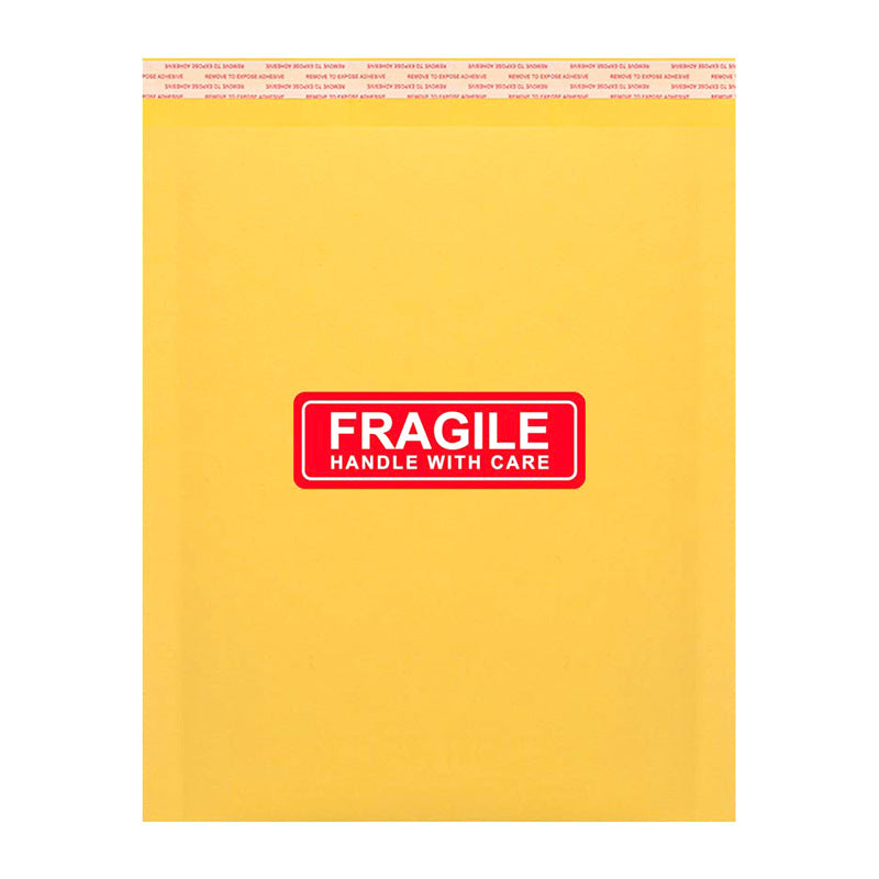 Fragile 1"x3" Handle with Care Shipping Stickers,500 Labels Per Roll