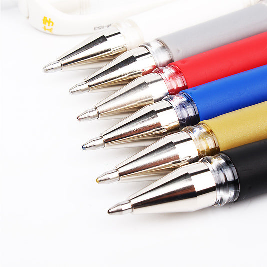 Uni-Ball UM 153 Signo Broad Gel Pen 6 Color Pack