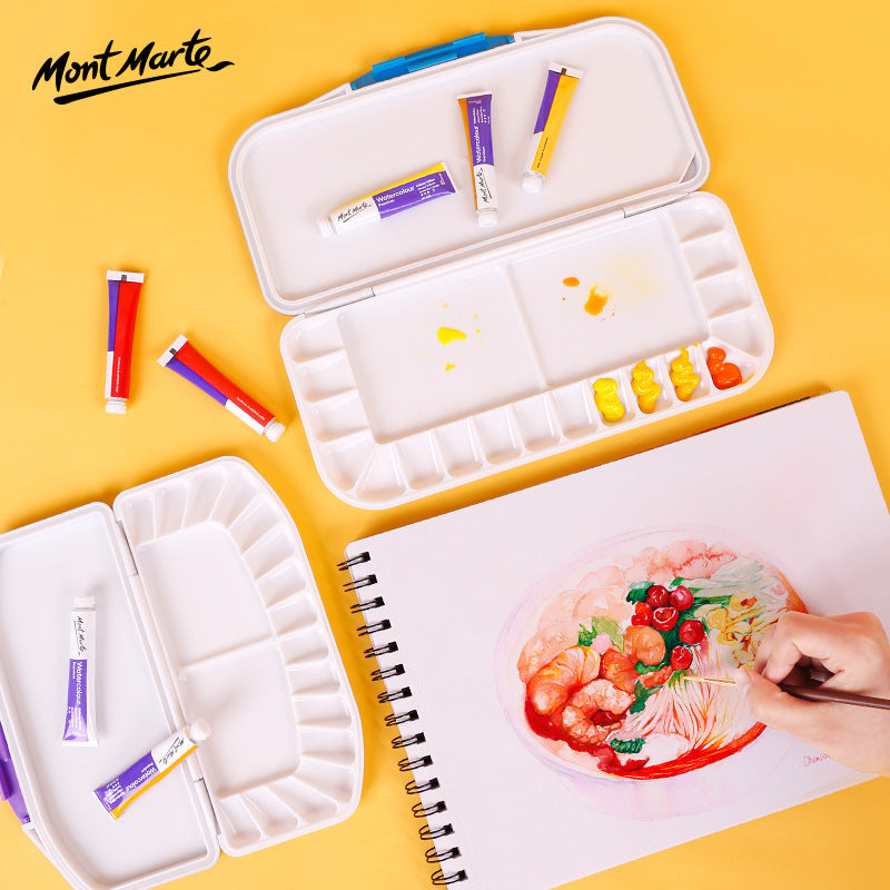 Mont Marte Airtight Watercolor Palette 18 Slot