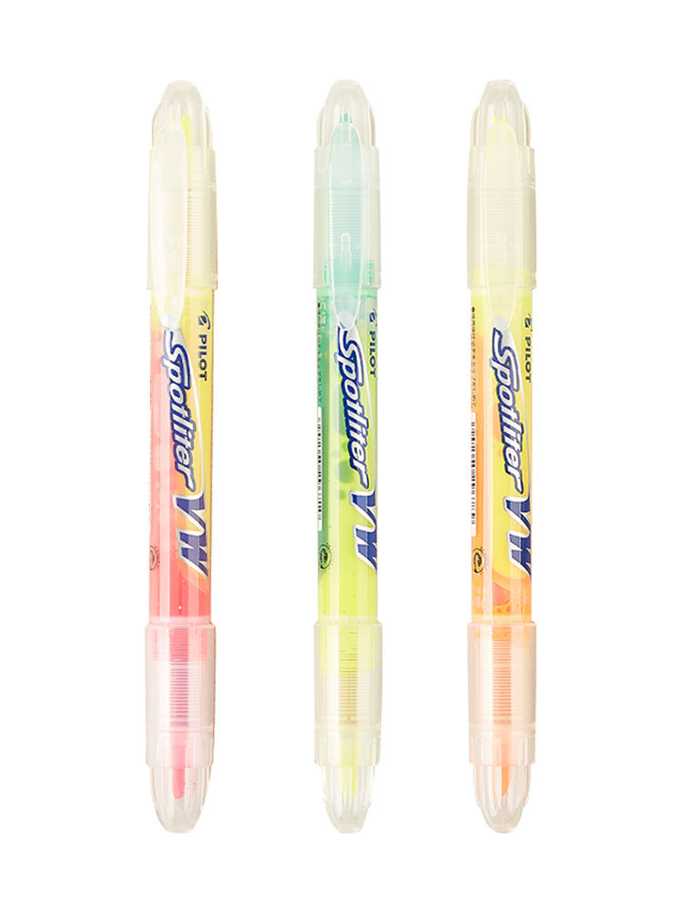 Pilot Spotliter VW Dual Tip Highlighter Pens 6 Colors 3 Packs