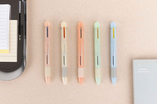 Livework Life&Pieces 4 Color Gel Pen 0.4mm