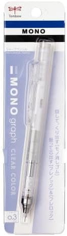 Tombow Mechanical Pencil, Monograph Clear Color 0,3 mm, Clear (DPA-139A)