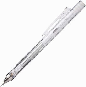 Tombow Mechanical Pencil,Monograph Clear Color 0.5mm,Clear (DPA-138A)