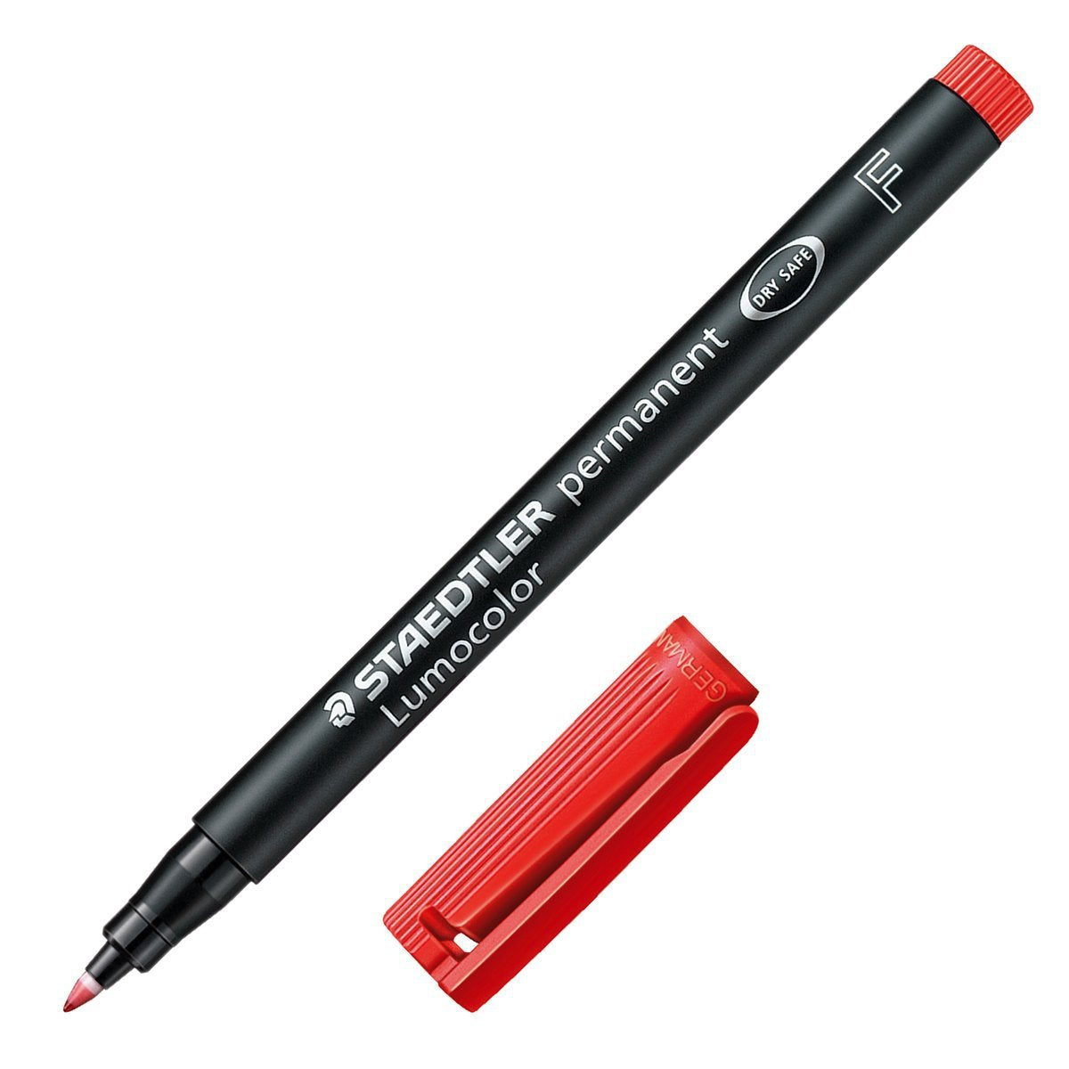 Staedtler Lumocolor 318F Permanent Markers Fine Tip 0.6mm,4 Pack