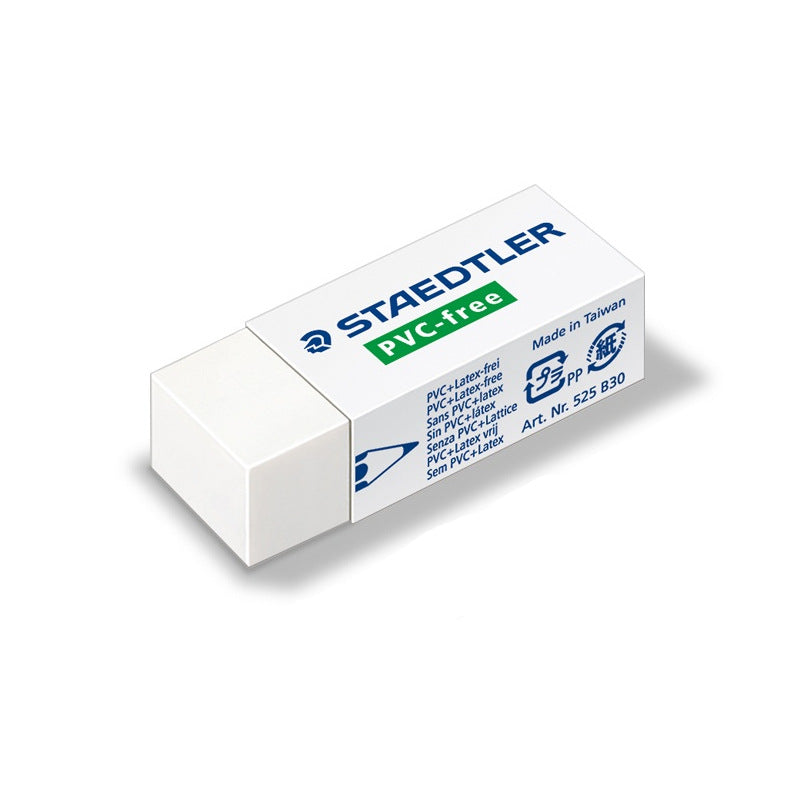 Staedtler 525 B20 PVC Free White Block Erasers,5 Pack