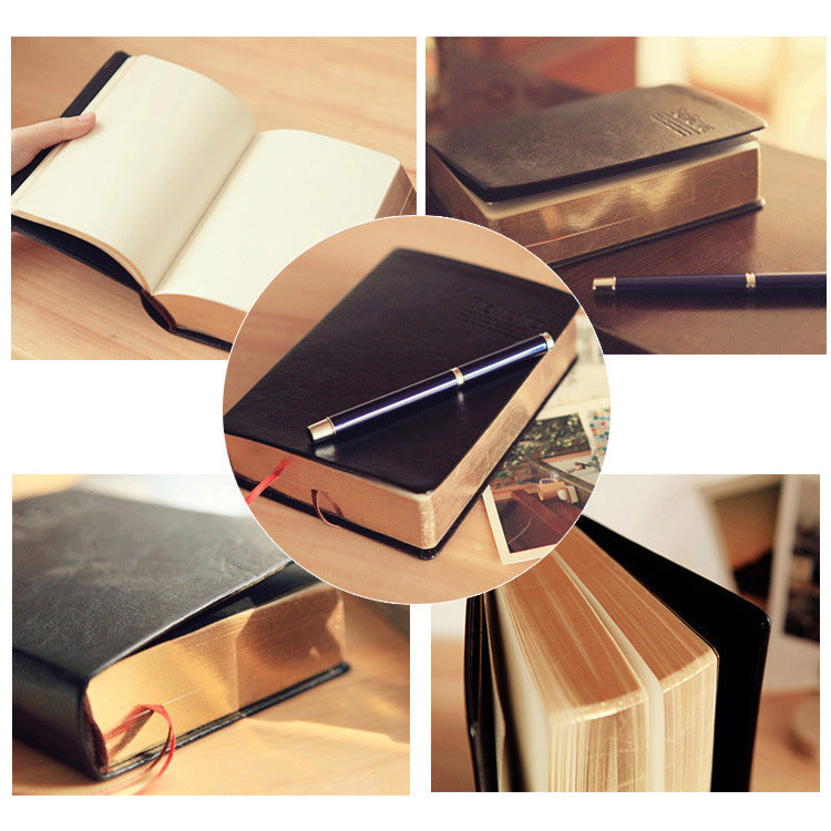 Believe Bible-Style Notebook A6 Vintage PU Leather Journal
