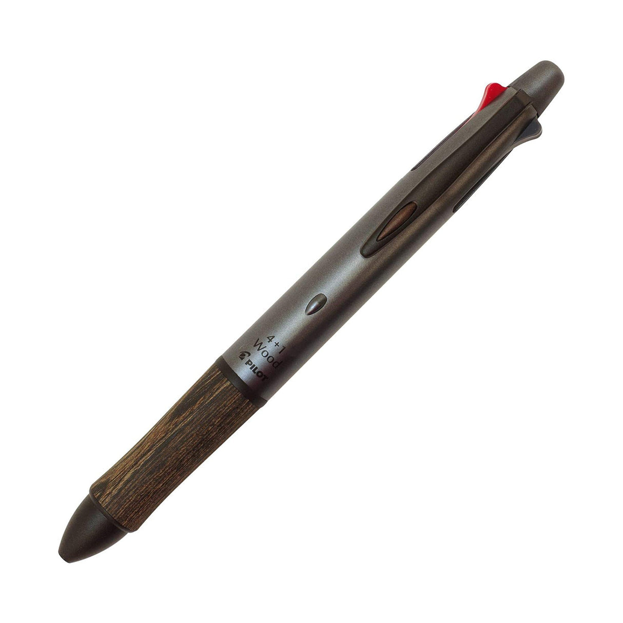 Pilot 4+1 Wood Multi Pen Ballpoint Pen & Mechanical Pencil