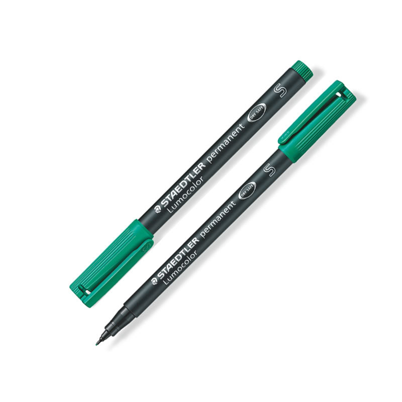 Staedtler Lumocolor 313S Permanent Markers SuperFine Tip 0.4mm,4 Pack
