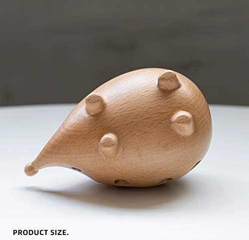 Hedgehog Wooden Pen Cup Pencil Holder