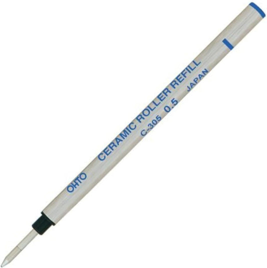 OHTO Ceramic Roller Pen Refills C-305,Red+Blue Ink,0.5mm,2-Pack