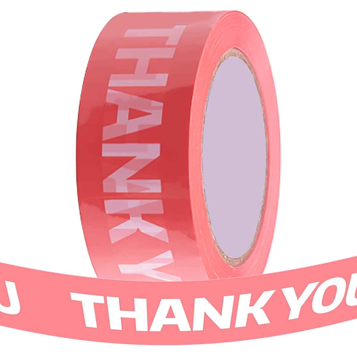 Designer Cute Packing Tape Thank You - Pink,3 Rolls
