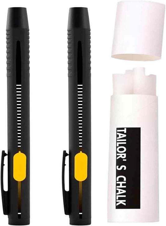 Heat Erasable Fabric Marking Pen Set,2 Pens with 20 Refills