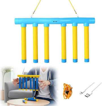 Reflective Drop Stick Challenge Game Reflex Training Toy