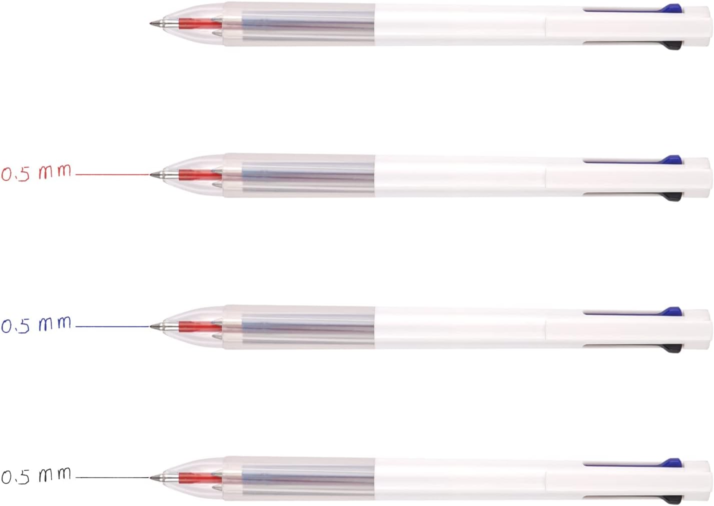3in1 Muticolor Ballpoint Pen 0.5mm,7 Pack