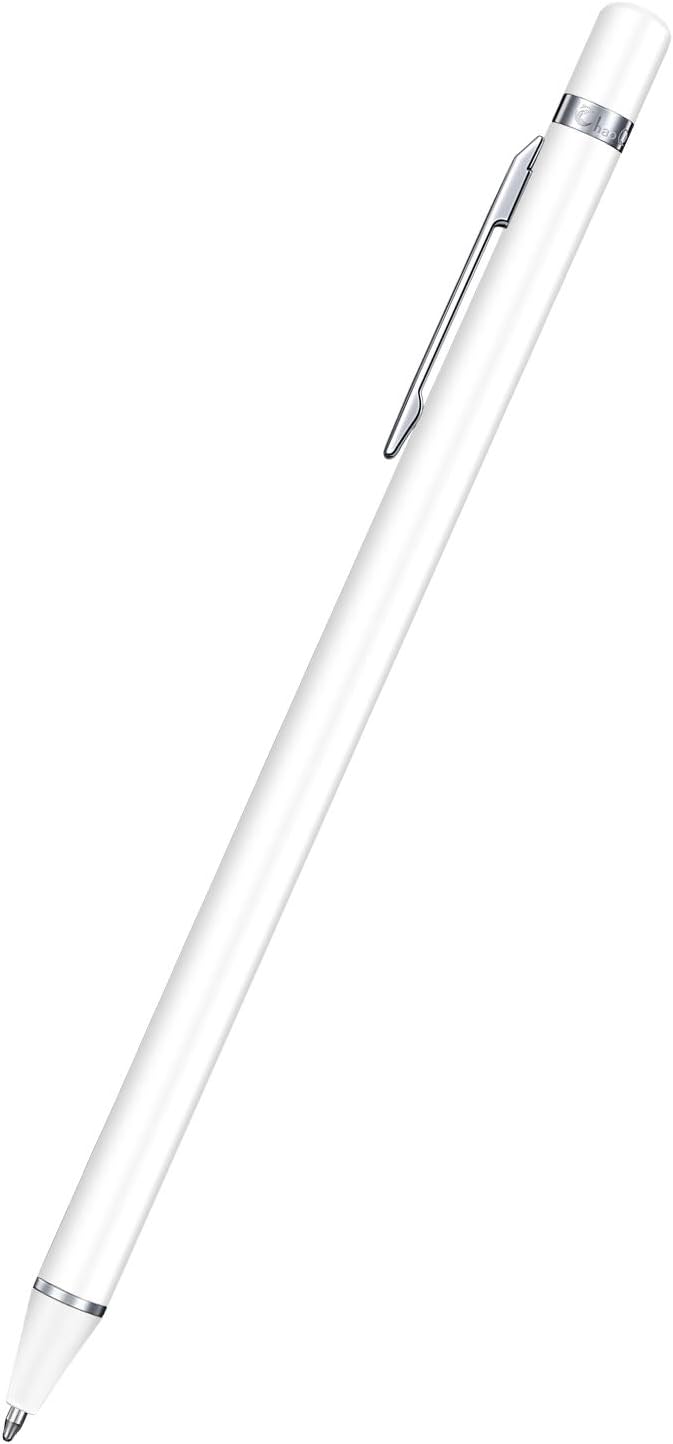 3 Pack Metal Ballpoint Pens with 6 Replaceable Refills (Black,White,Champagne)