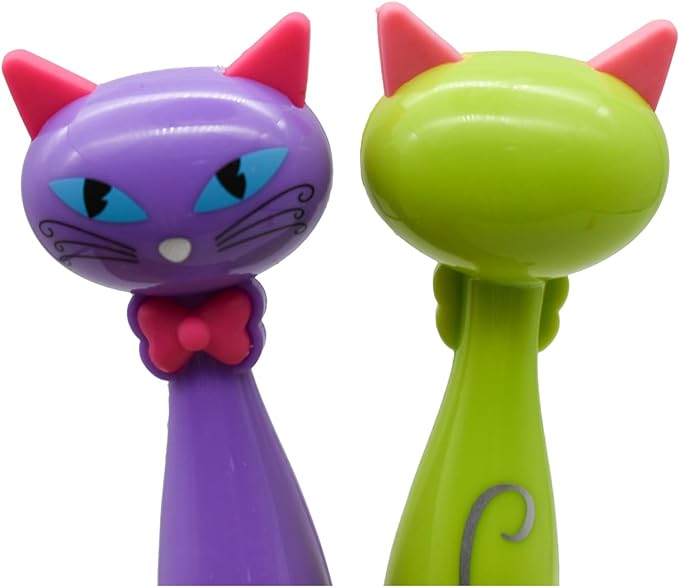 6PCS Cool Cat Ballpoint Pens For Kids School