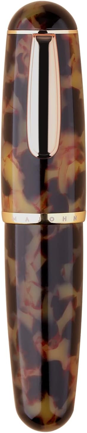 Majohn Q1 Mini Fountain Pen Short Resin Pocket Pen Large Capacity