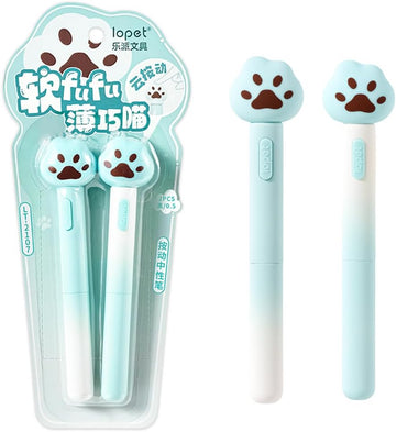 LOPET 4 kom mekane gel olovke za mačje šape 0.5mm