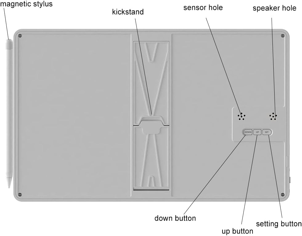 Desktop Electronic Calendar Handwriting Board