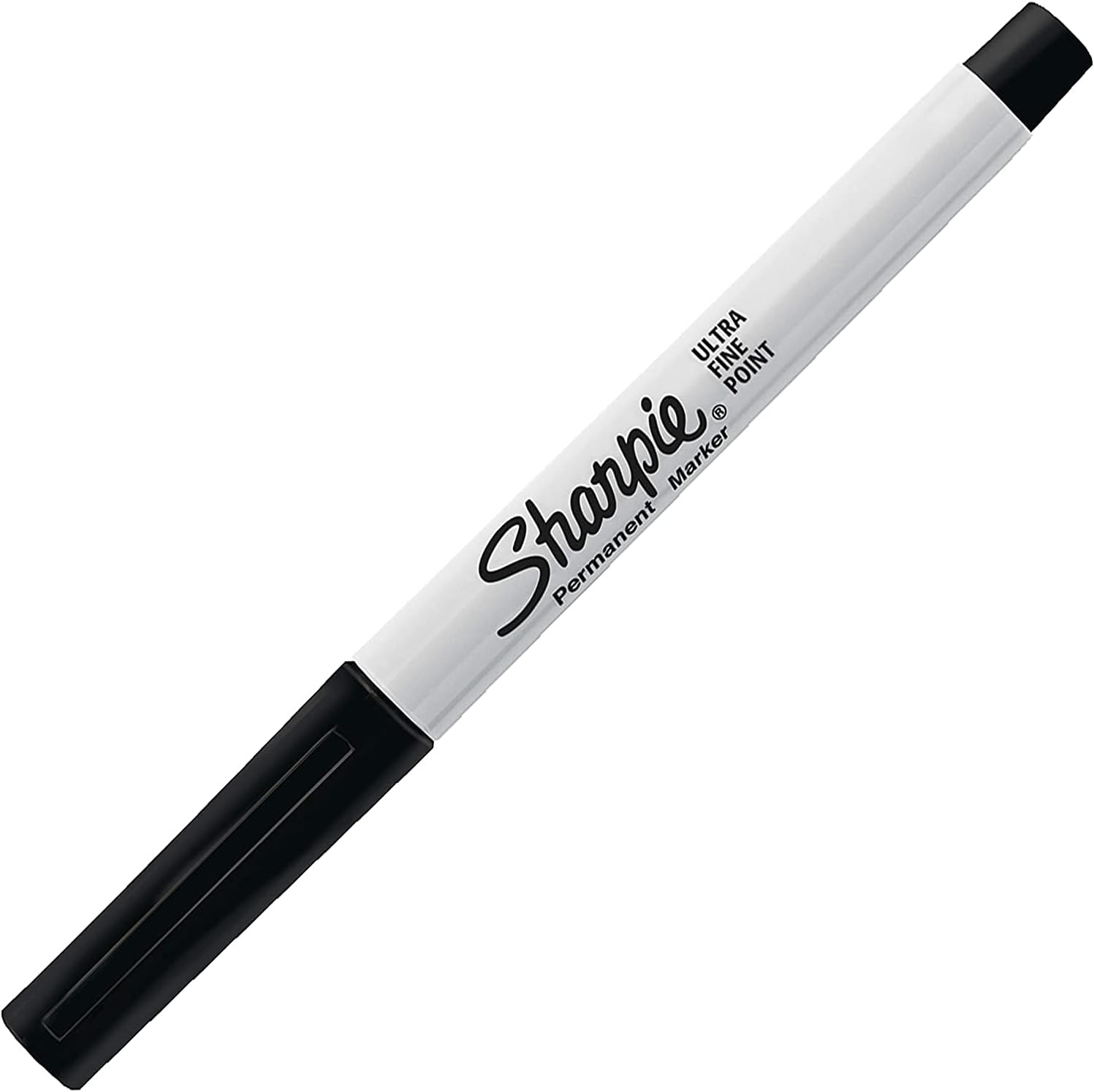 Sharpie 37001 Ultra Fine Point trajni markeri crna tinta 12 komada
