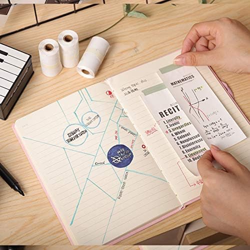 White Thermal Paper 53mm x 6.5m for Phomemo M02/M03 Mini Label Maker