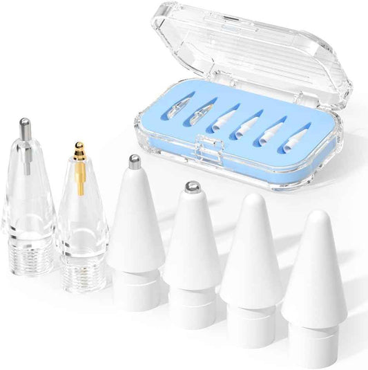 Replacement Tips for Apple Pencil Pro/USB-C/2nd Gen/1st Gen 6 Pack